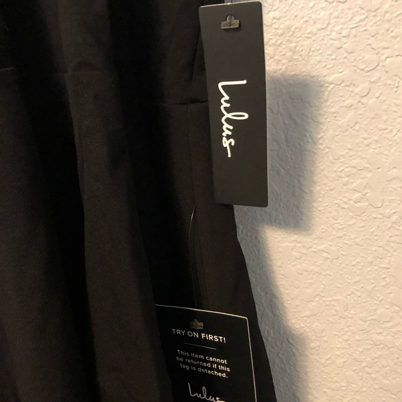 🖤LULUS BLACK LACE SKATER DRESS🖤 - Picture 5 of 6